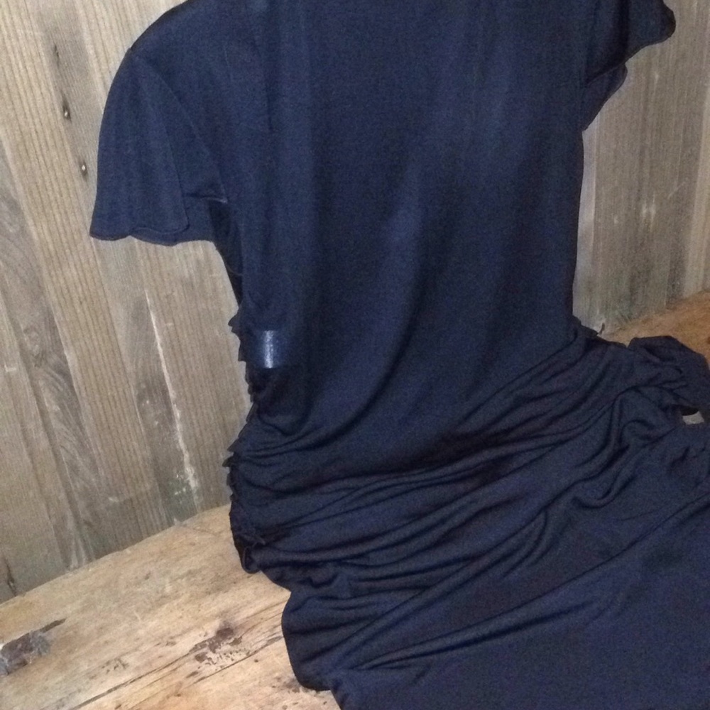 Silk dress, black by Nina Ricci size 38